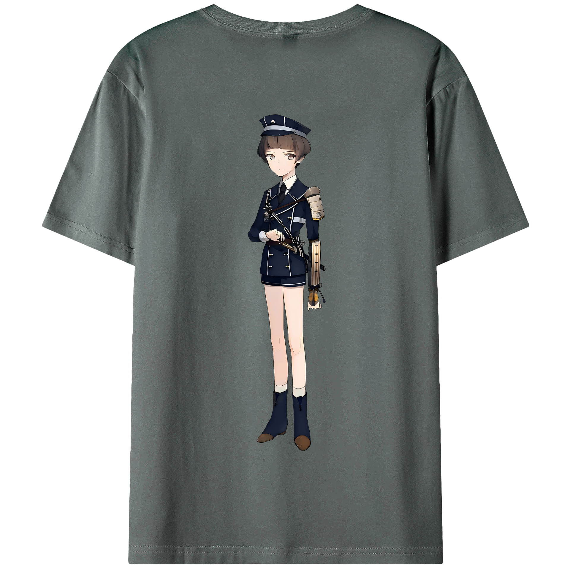 （画像用） 刀剣乱舞 Touken Ranbu 綿100％半袖Tシャツ（背面プリント）